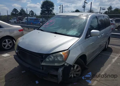 2010 Honda Odyssey Ex z USA, uszkodzony, nr VIN 5FNRL3H55AB075165